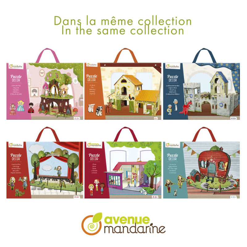 Load image into Gallery viewer, Avenue mandarine avenue mandarine 3d-puzzel farm
