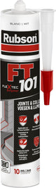 Rubson ft101 bouwkit wit 280 ml – montagekit afdichtkit met flextec® – sterk, elastisch waterdicht – voor binnen buiten – hecht op beton, hout, metaal kunststof
