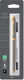 Parker im-rollerballpen | geborsteld metaal met gouden afwerking | fijne penpunt | zwarte inkt