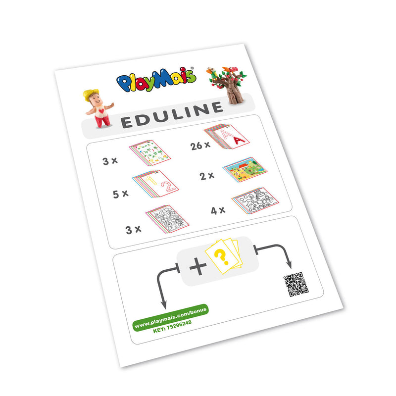 Afbeelding laden in galerijviewer, Playmais eduline classic instructieboek
