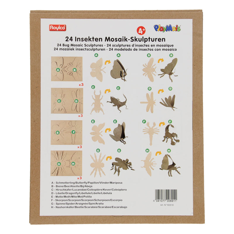 Load image into Gallery viewer, Playmais mosaic 3d insecten versieren, 24st.
