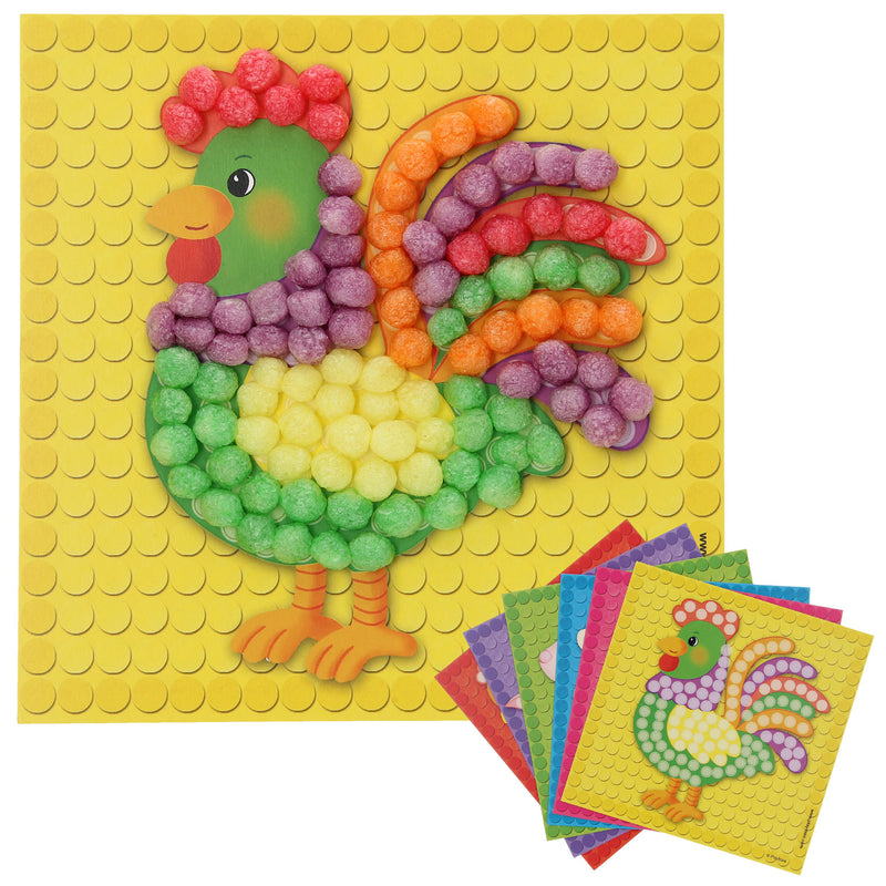 Load image into Gallery viewer, Playmais mosaic kaarten versieren boerderij
