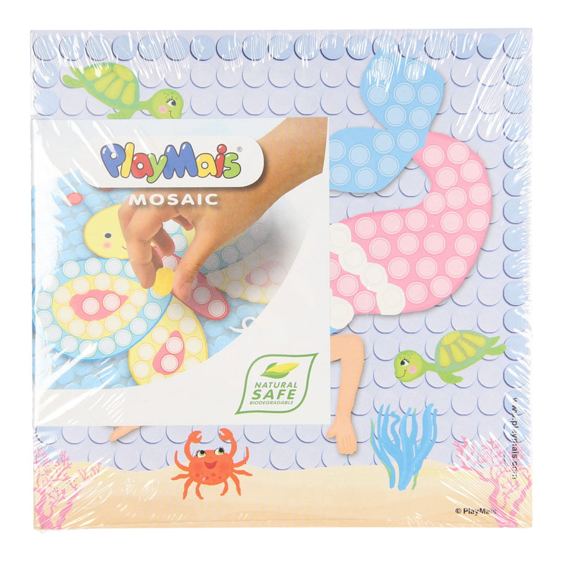 Load image into Gallery viewer, PlayMais Mosaic Kaarten Versieren Dream Zeemeermin
