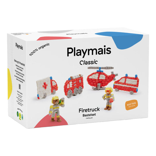 Playmais classic brandweer - 800 stukjes