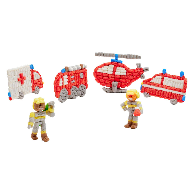 ギャラリービューアに画像をロードする, Playmais classic brandweer - 800 stukjes

