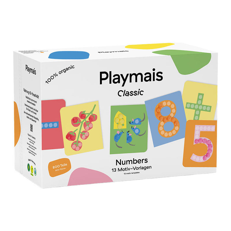 Load image into Gallery viewer, Playmais classic numbers - 800 stukjes
