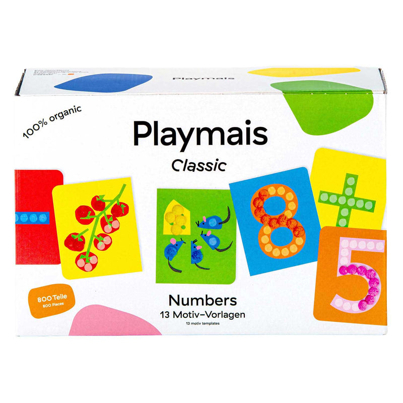 Load image into Gallery viewer, Playmais classic numbers - 800 stukjes
