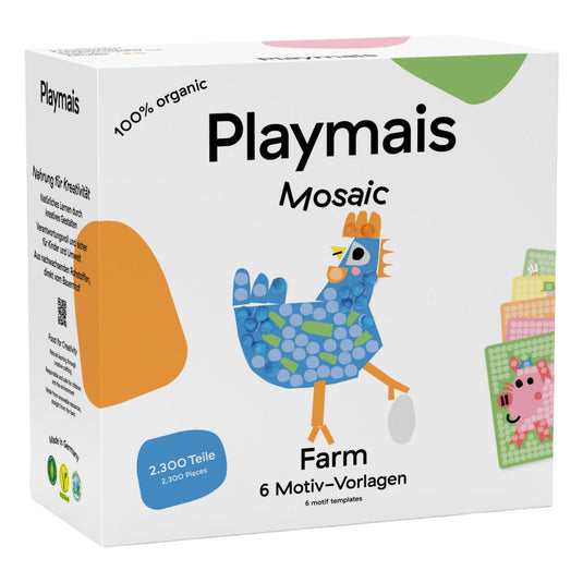 Playmais mosaic boerderij - 2300 stukjes