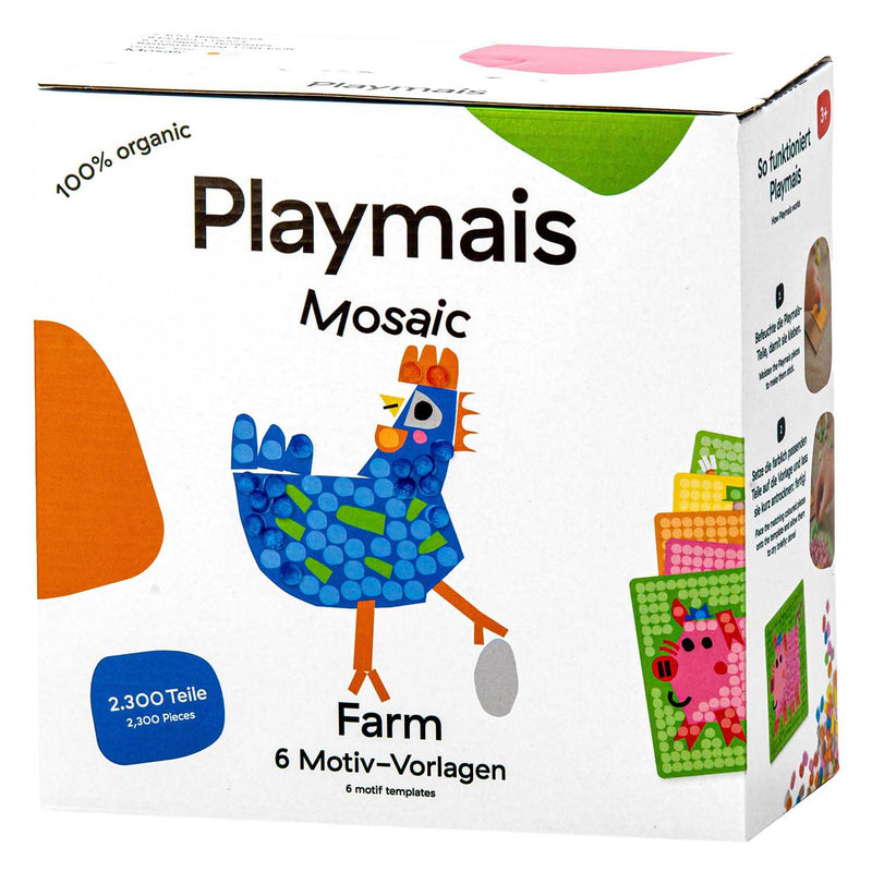 Load image into Gallery viewer, Playmais mosaic boerderij - 2300 stukjes
