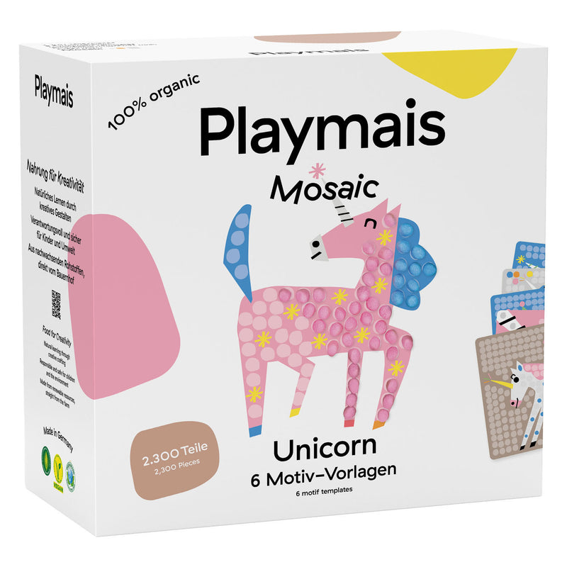 Load image into Gallery viewer, Playmais mosaic eenhoorn - 2300 stukjes
