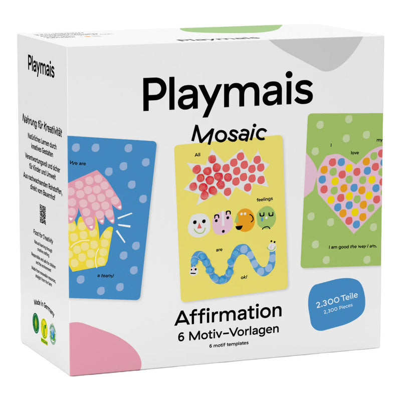 Afbeelding laden in galerijviewer, Playmais mosaic affirmation - 2300 stukjes
