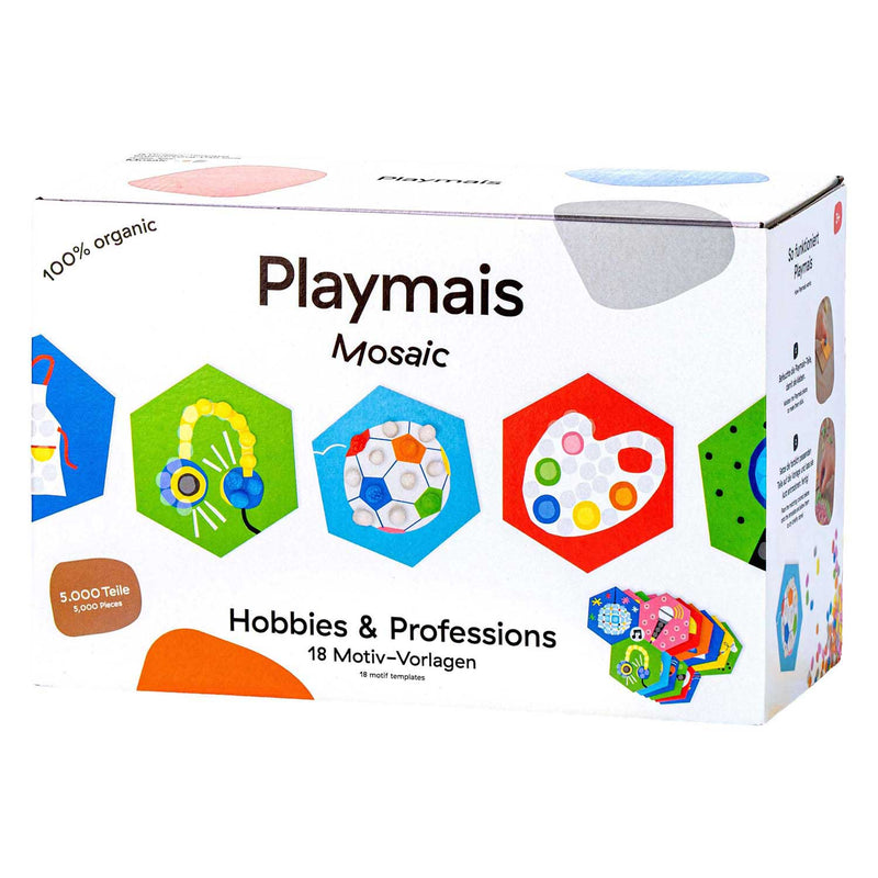 Load image into Gallery viewer, Playmais mosaic hobbies and professions knutselset - 5000 stukjes
