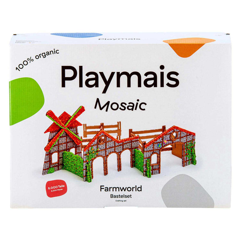 Load image into Gallery viewer, Playmais mosaic boerderijset - 8000 stukjes
