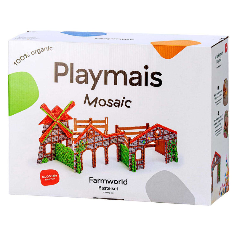 Load image into Gallery viewer, Playmais mosaic boerderijset - 8000 stukjes
