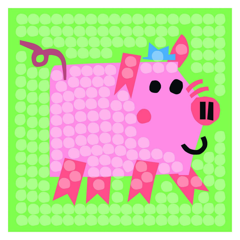 Load image into Gallery viewer, Playmais mosaic kaarten versieren boerderij
