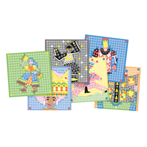 Playmais mosaic kaarten versieren prinses