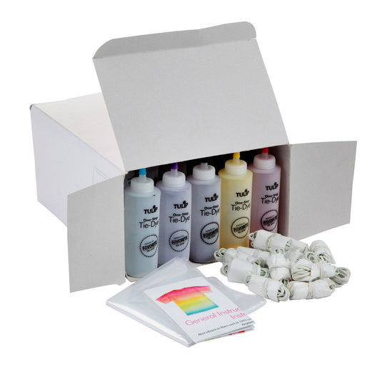 Tulip one-step tie dye tulip • tie-dye zomer feest kit 12 kleuren