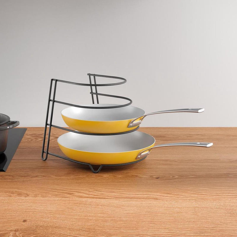 Load image into Gallery viewer, Metaltex canyon koekenpannenrek matzwart
