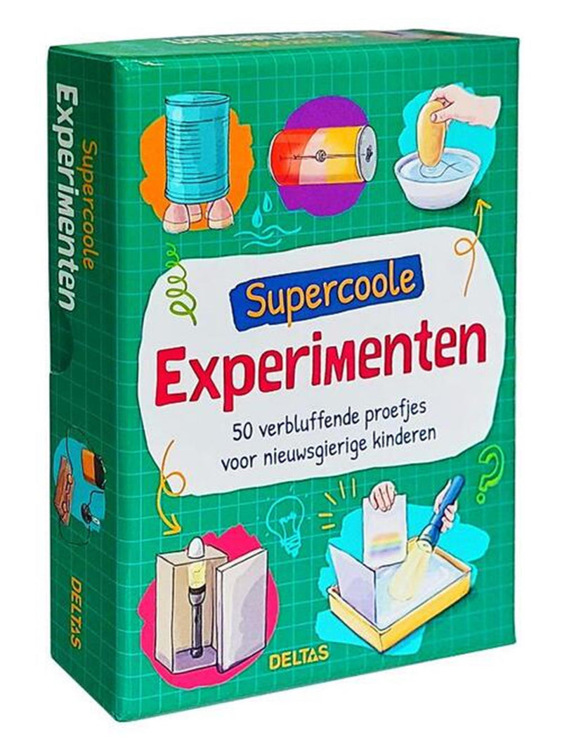 Load image into Gallery viewer, Deltas supercoole experimenten - doos met kaarten
