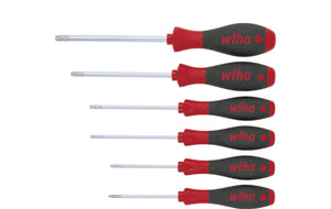 Wiha schroevendraaierset | 6-delig torx® | meercomponentengrepen | ronde kling | 1 stuk - 27746 - 27746