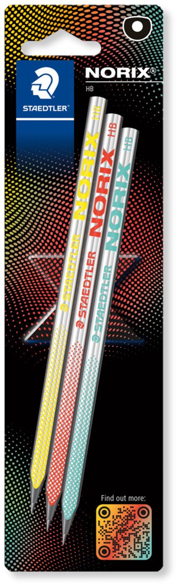 Staedtler potlood norix blister 3 stuks hb
