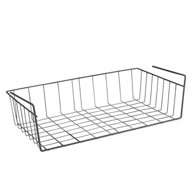 Metaltex babette mandje voor onder plank 50cm metaal zwart