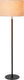 Lucide maya - vloerlamp - ø 45 cm - 1xe27 - beige - japandi