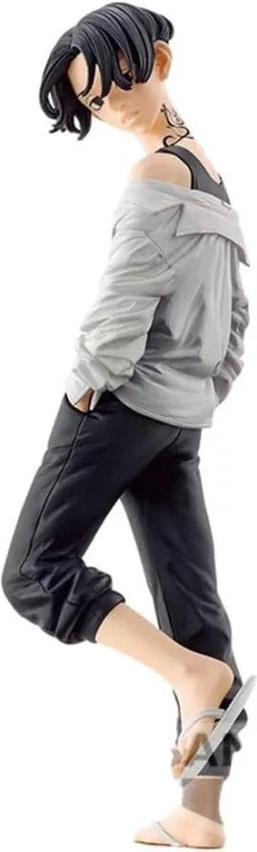 Banpresto co., ltd. tokyo revengers - vol.4 - manjiro sano standbeeld 16cm