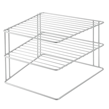 Metaltex palio hoekkastrek 25x25x19cm zilver