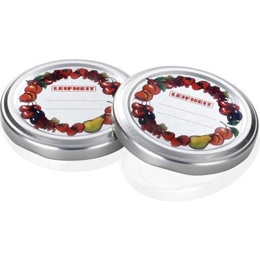 Leifheit reservedeksels jampotdeksel ã˜5,7cm voor inmaakglas set a 10 stuks verpakt in doosje