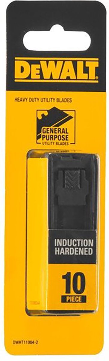 Dewalt accessoires dewalt dwht11004-2 - trapeziumvormige messen - 10 stuks - inductiegehard