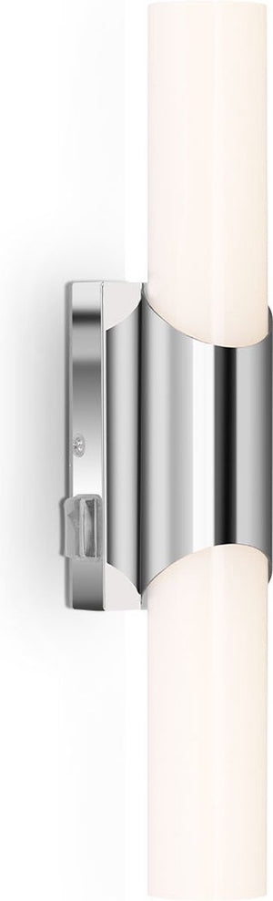 Briloner kalk - led spiegellamp - spiegelverlichting badkamer - met geïntegreerde schakelaar - neutral wit licht 4.000k - 6.5w - 700 lm - chroom - 32cm