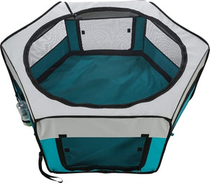 Trixie ren turquoise grijs