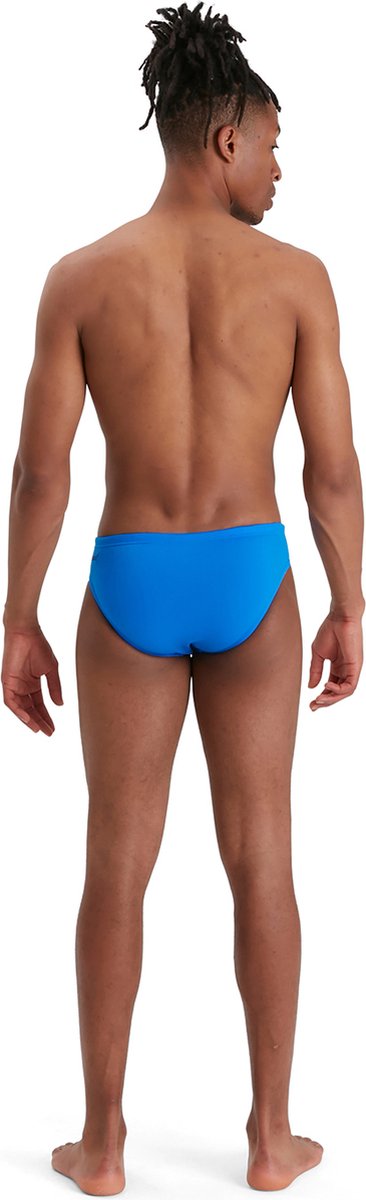 Speedo eco+ brief 7 cm heren - zwembroek heren - chloorbestendige zwemslip heren - strakke sportzwembroek met trekkoord - rood - xl