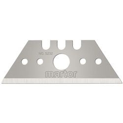 Vervangmes martor zwart 10 stuks metaal