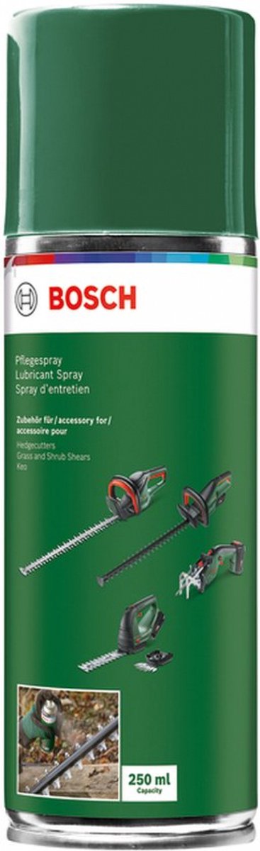 Bosch tuingereedschappen onderhoudsspray - 250 ml - geschikt voor alle snoeigereedschappen