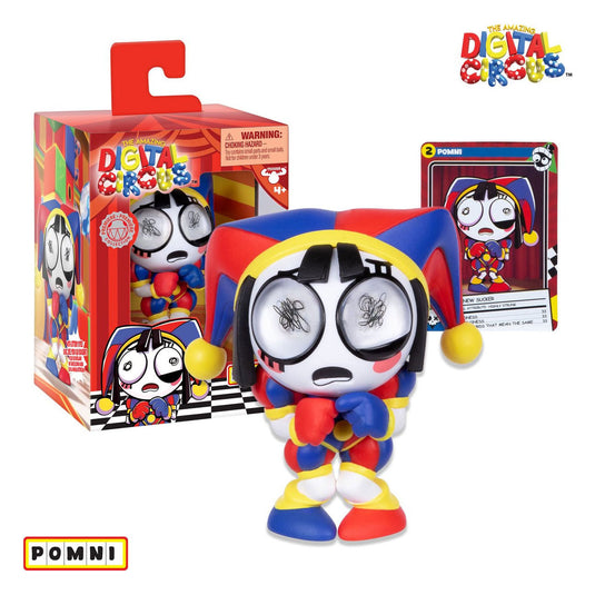Moose toys the amazing digital circus - vinyl figuur pomni