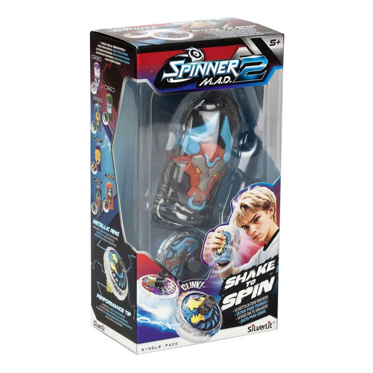 Silverlit spinner mad 2 single pack - 1 shaker en 1 spinner