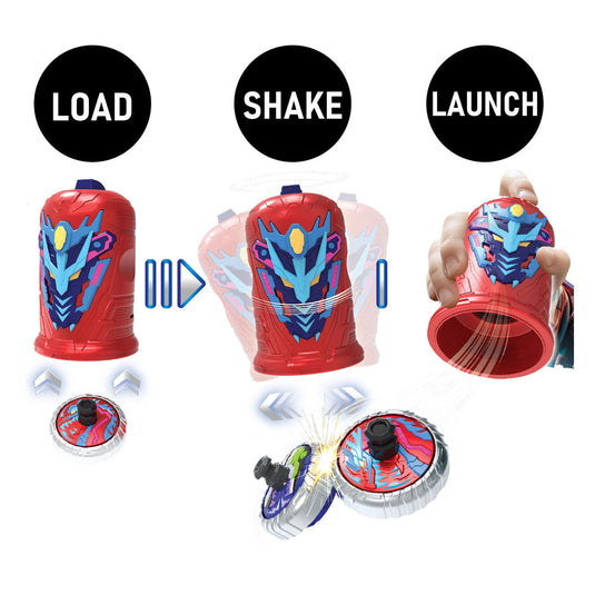 Silverlit spinner mad 2 single pack - 1 shaker en 1 spinner