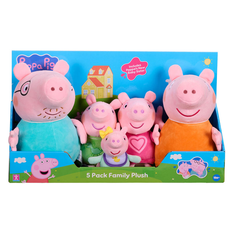 Afbeelding laden in galerijviewer, Spectron peppa pig pluche set - 5dlg.

