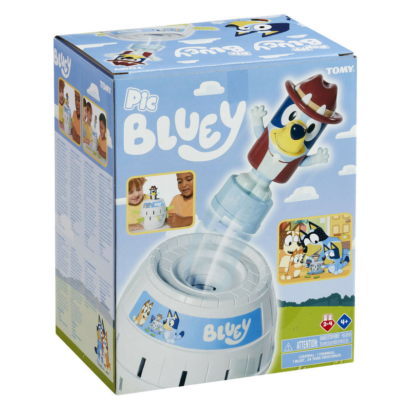 Afbeelding laden in galerijviewer, Tomy pop up bluey in de ton kinderspel
