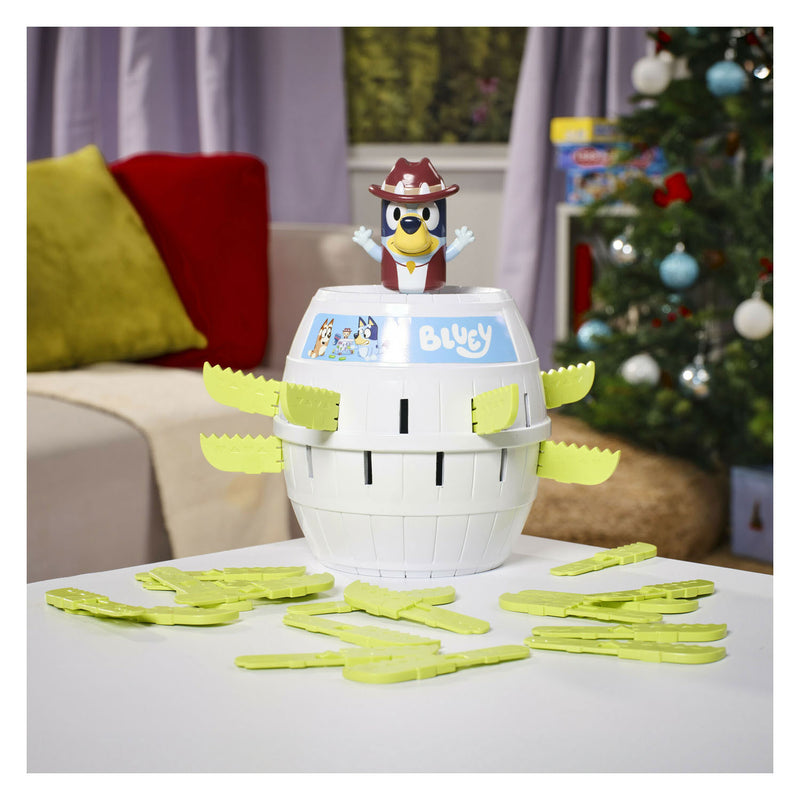 Afbeelding laden in galerijviewer, Tomy pop up bluey in de ton kinderspel

