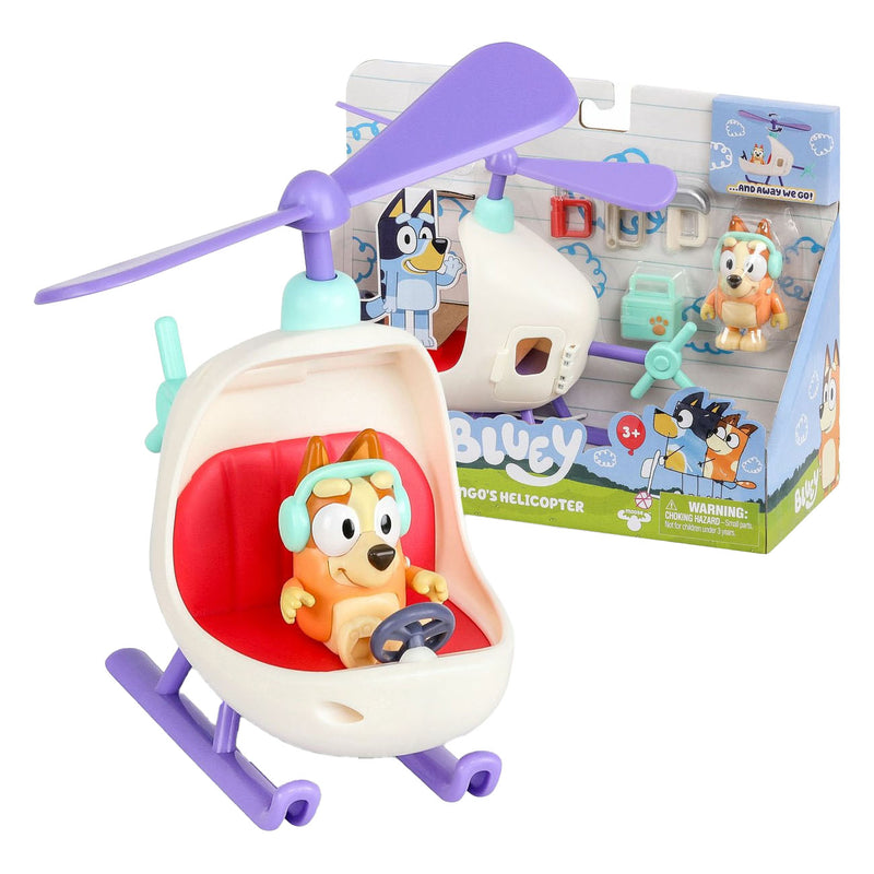 Load image into Gallery viewer, Moose toys bluey helikopter bingo speelfiguur
