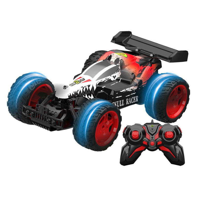 Load image into Gallery viewer, Gear2play rc skull racer bestuurbare auto 1:10
