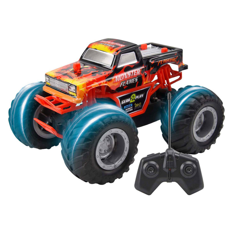 Load image into Gallery viewer, Gear2play rc bestuurbare auto monster flames
