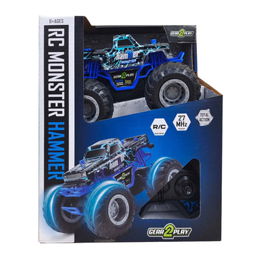 Gear2play rc monster hammer monstertruck 1:24 - big wheels
