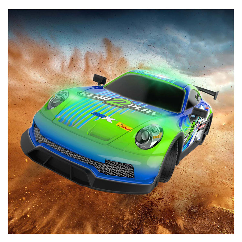 Afbeelding laden in galerijviewer, Gear2play rc night flash bestuurbare auto
