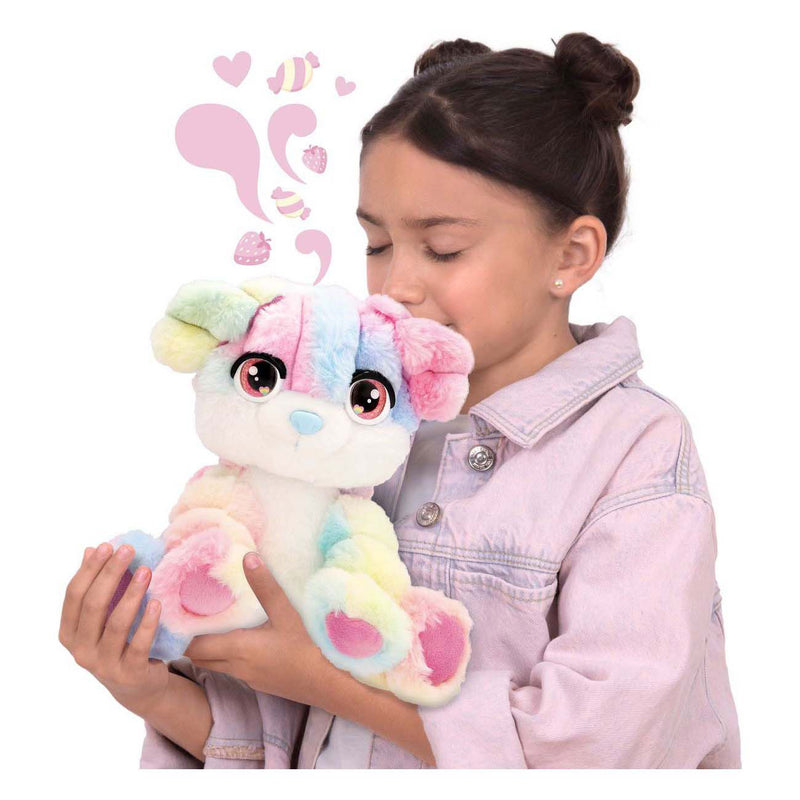 Load image into Gallery viewer, Spectron cotton cuties puppy - geurende suikerspin knuffel, 30cm
