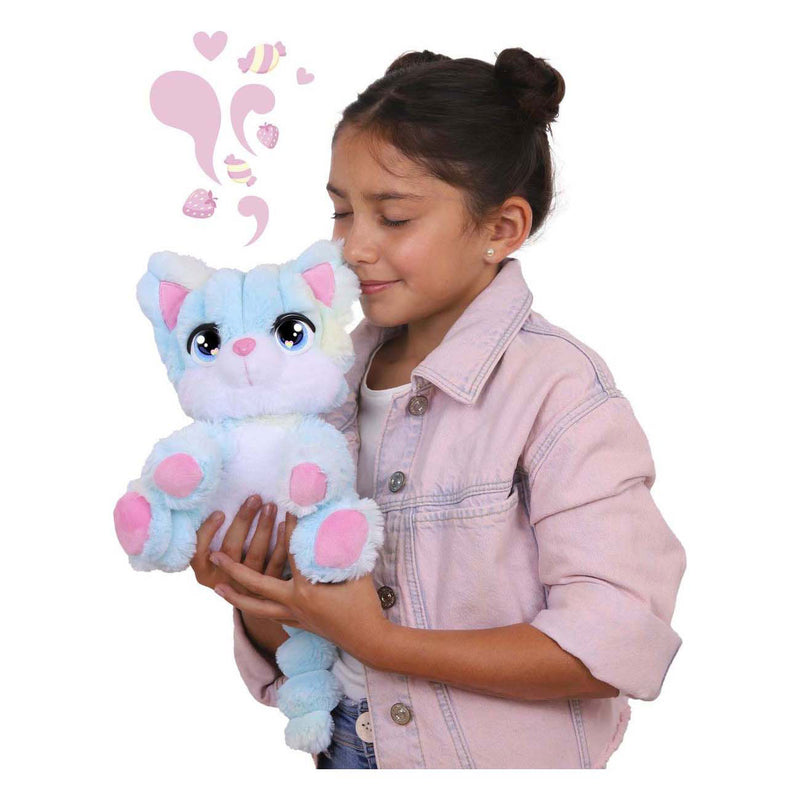 Load image into Gallery viewer, Spectron cotton cuties kitty - geurende suikerspin knuffel, 30cm

