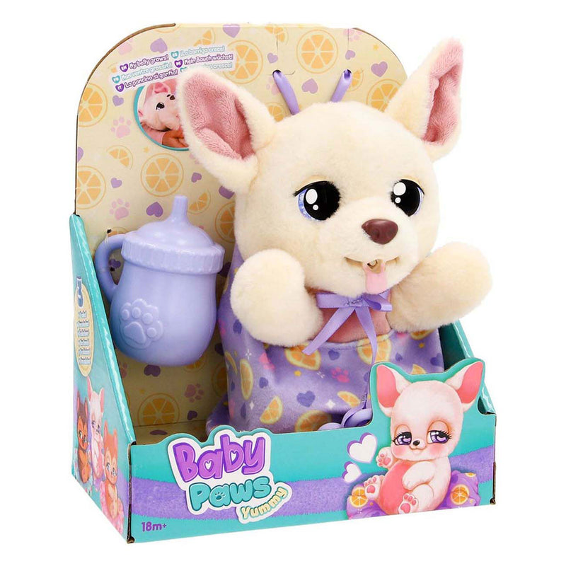 Load image into Gallery viewer, Baby paws yummy chihuahua interactieve knuffel
